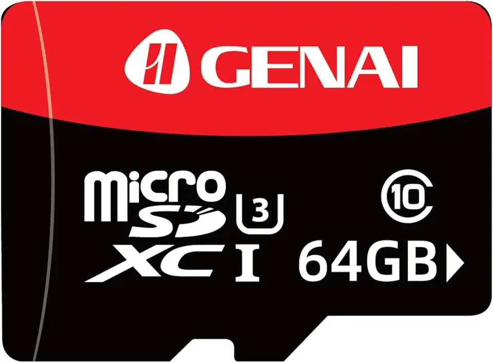 Cartão de Memória Cartao de Memoria 128/64/32gb GENAI Micro SD Card Cartao de Memoria 64GB Card SD Card - 62Gb