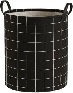 ALLMIX Cesto Organizador Roupa Suja Dobrável Multiuso 20l (Preto)