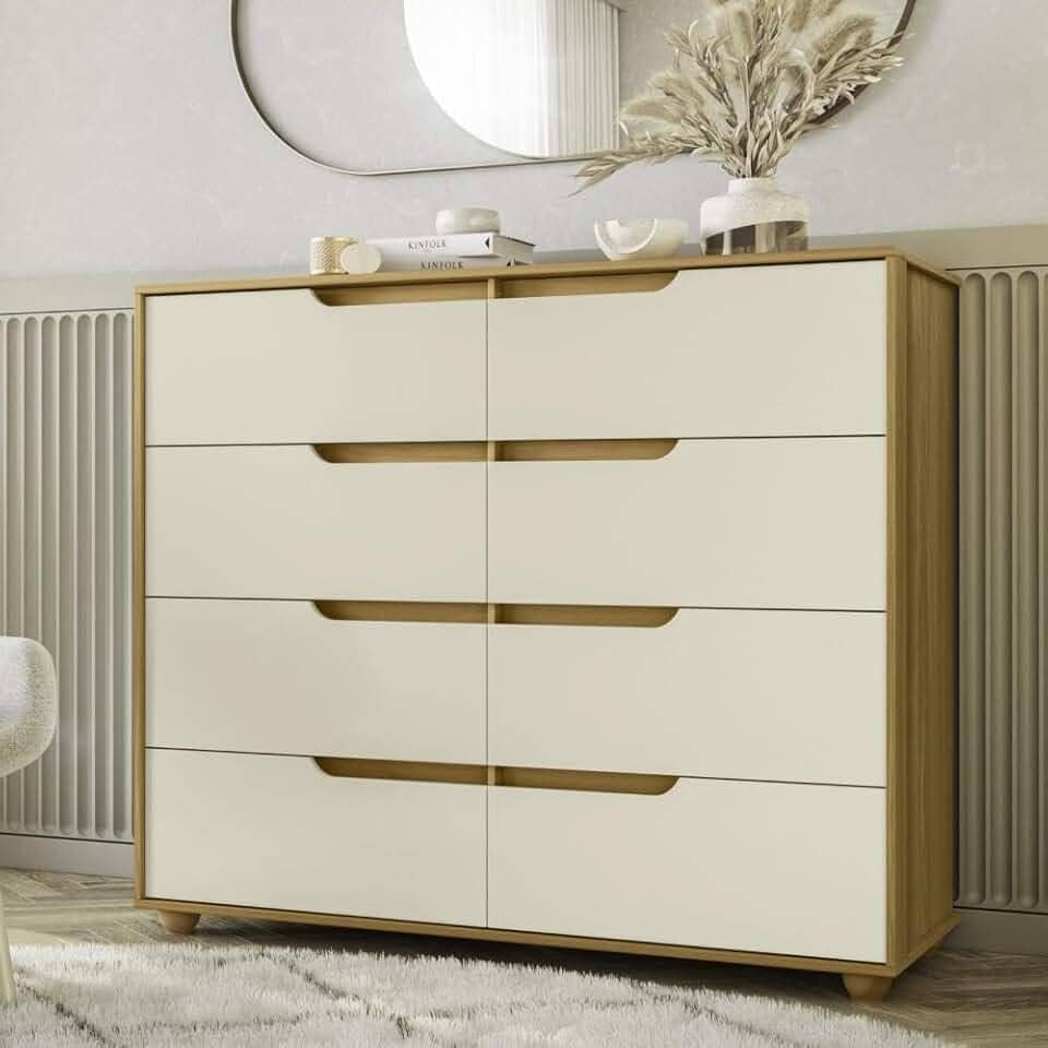 Cômoda 8 Gavetas Doble Albatroz Móveis