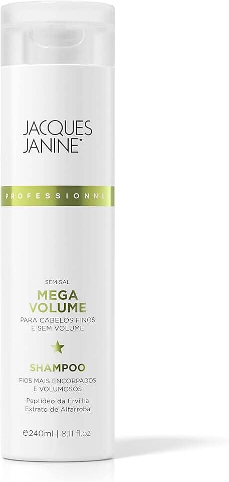 Jacques Janine Shampoo Volume Cabelos Finos 240Ml