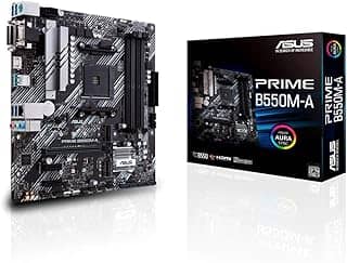 Placa Mãe Asus PRIME B550M-A (AM4/DDR4/VGA/DVI-D/HDMI/M.2/USB3.2)