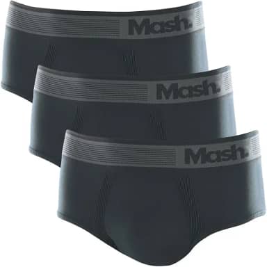 Kit 3 Cuecas Slip Mash Microfibra Sem Costura 713.02