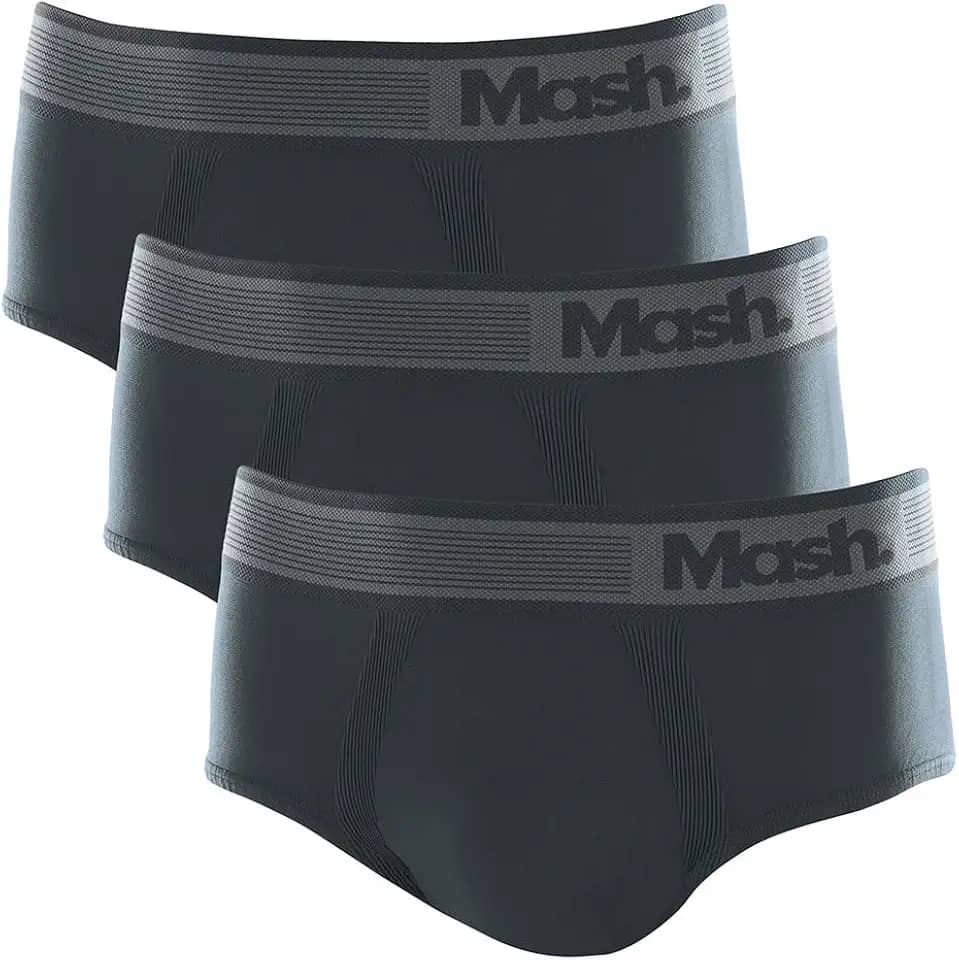 Kit 3 Cuecas Slip Mash Microfibra Sem Costura 713.02