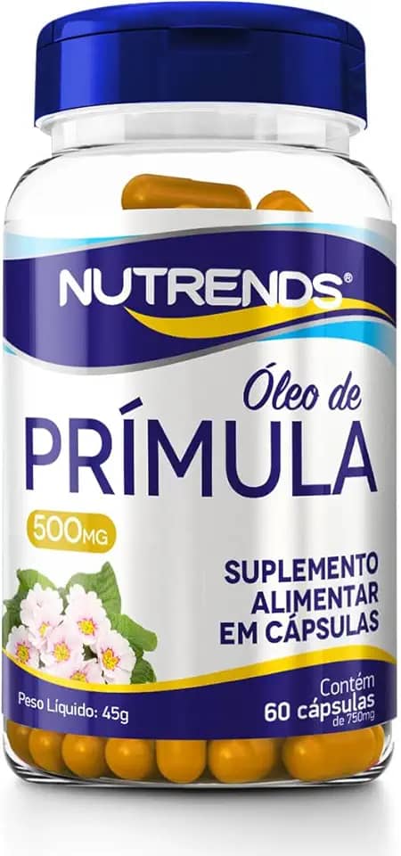 Nutrends Óleo De Prímula 500Mg 60 Cápsulas