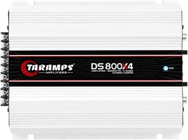 Módulo Taramps DS 800x4 2 ohm 800 W RMS 4 Canais Amplificador Som Automotivo