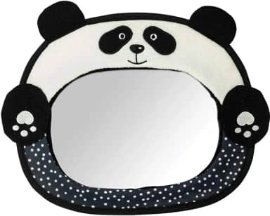 Buba Espelho Para Banco Traseiro Pandinha Preto