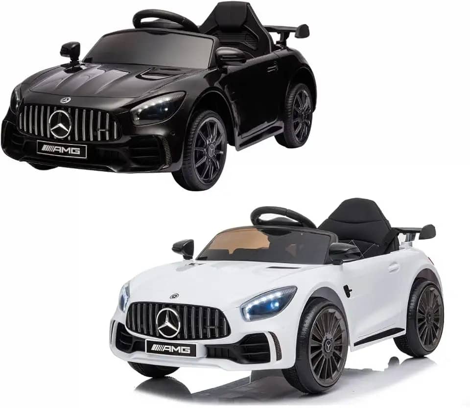 Replay Kids Carrinho Elétrico Infantil Mini Mercedes, Branco