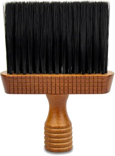 Espanador Madeira Rustico Barbeiro Profissional Cabeleireiro