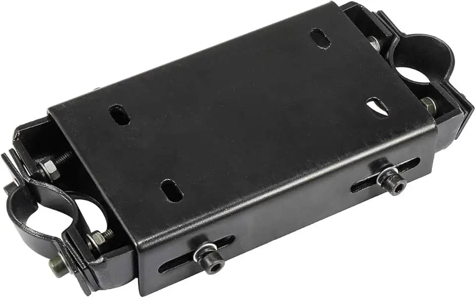 UAUS Motores de bicicleta de 4 tempos, placa de montagem de motor de 4 tempos ajustável para bicicleta motorizada a gás 49cc 79cc 212cc