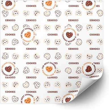 Papel Manteiga COOKIES 20x20cm 200 UNIDADES