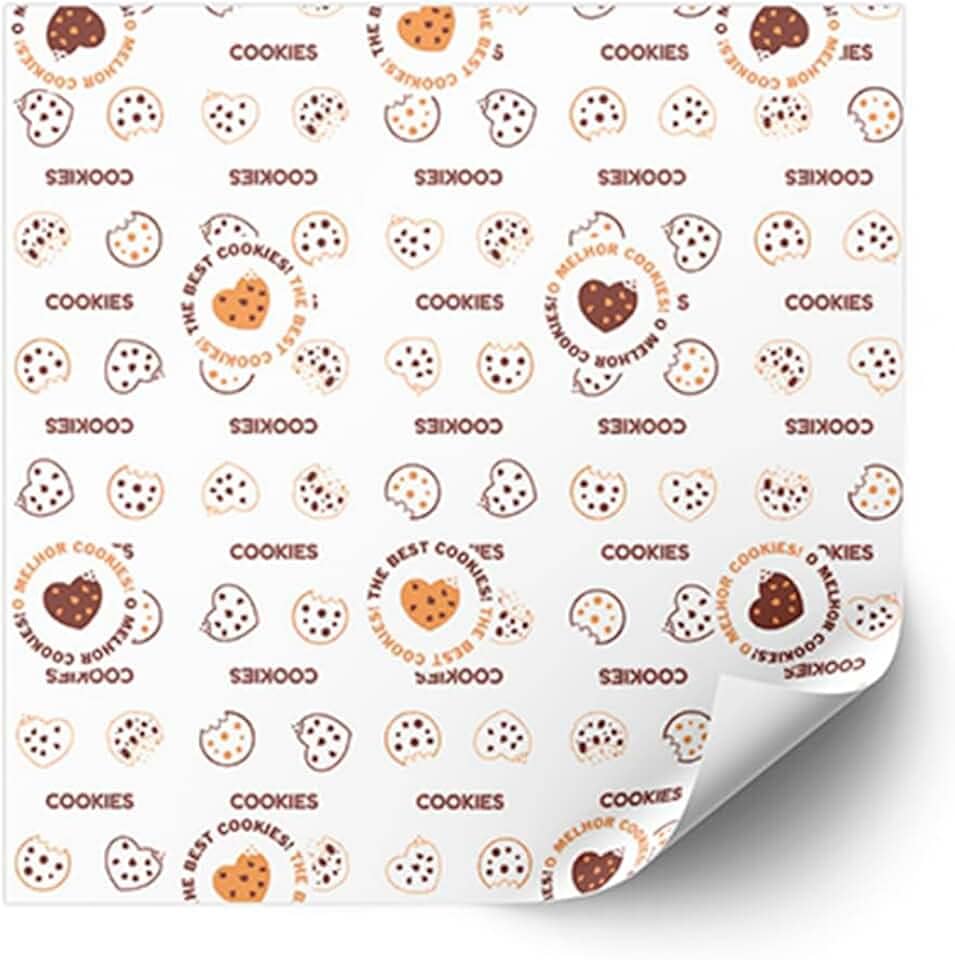 Papel Manteiga COOKIES 20x20cm 200 UNIDADES