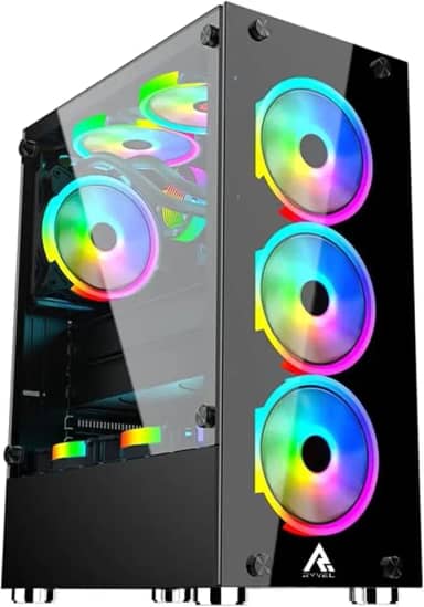 Pc Gamer Ryzen 7 5700 G, Mb A520, 16 Gb Ddr4, Ssd M.2 Nvme 500 Gb, Fonte 600w, Rtx 3050 6 Gb