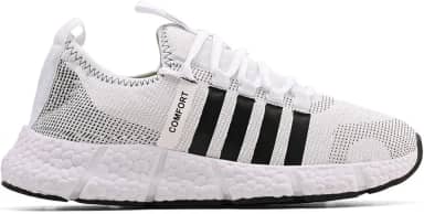 Tênis Esportivo Masculino para Academia Caminhada Corrida Treino Leve Macio Confortável 38 ao 43 (Branco, BR, Adulto, Numérico, 40)