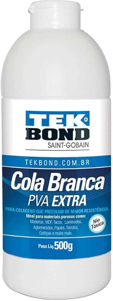 Tekbond Cola De Alta Resistencia Branca Pva Extra 500g