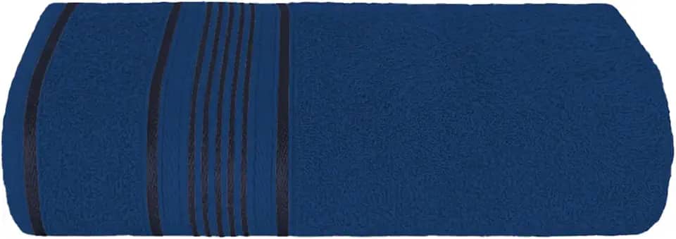 Toalha De Rosto De Algodão Básica 68x45cm (Azul-petróleo)