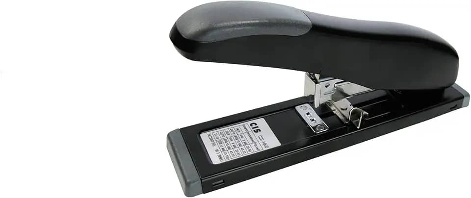 Grampeador CIS 1000, Alta capacidade, p/100 folhas, Preto, Caixa com 1 unidade