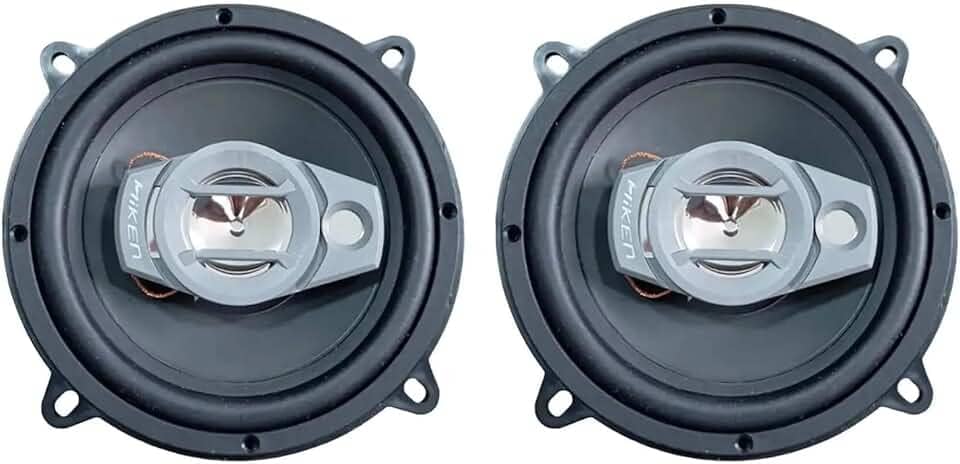 Kit 2 Alto Falantes HN4 130W 4" 4 OHMS 4R Cor Preto Hiken - 2HK055040