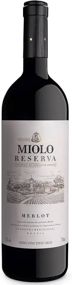 VINHO MIOLO RESERVA TINTO SECO MERLOT 6X750ML