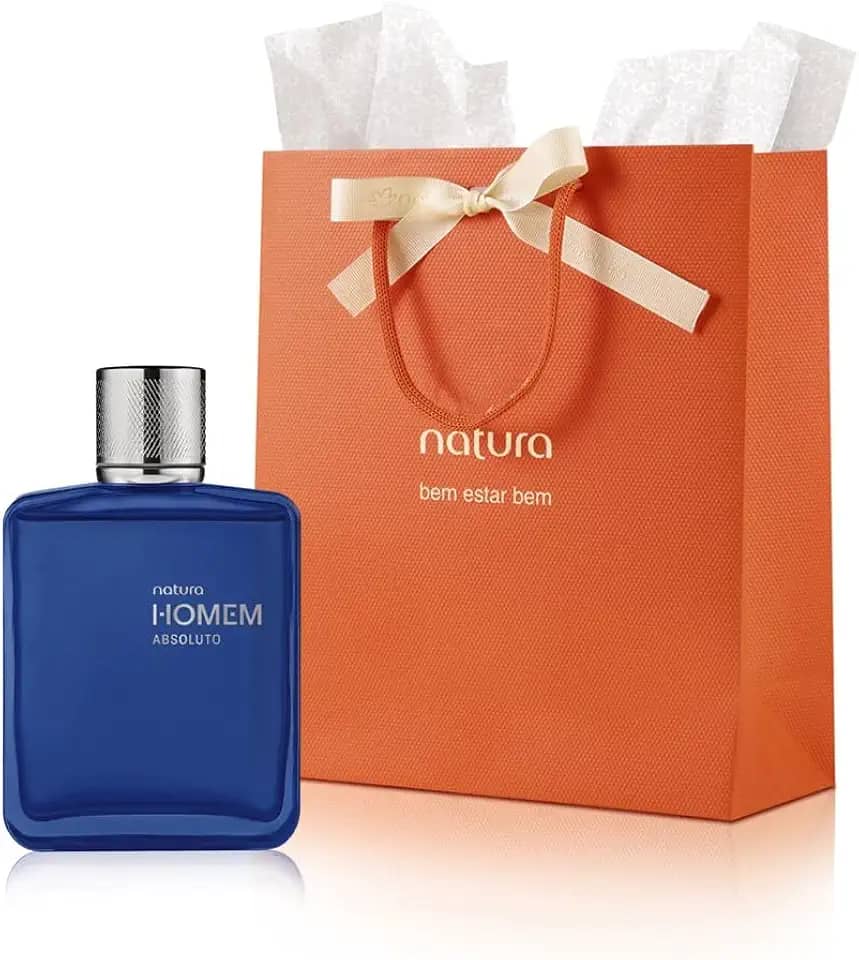 Homem Absoluto, Perfume Masculino, Fragrância Amadeirada, 100ml, com Embalagem Presente