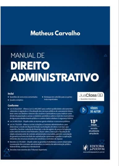 Manual de Direito Administrativo (2025)