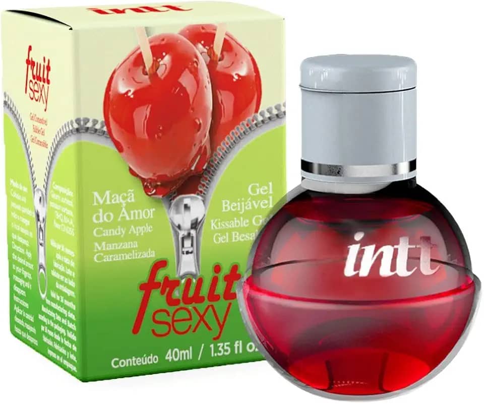 Gel Beijável Maçã do Amor 40ml Fruit Sexy - Intt