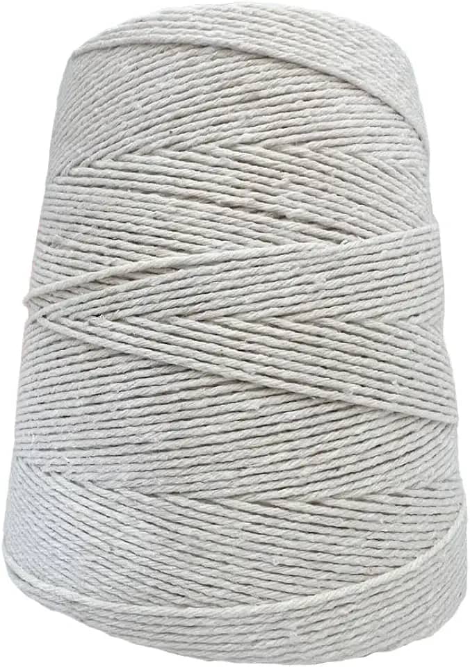 Barbante Eco Brasil 6 fios 1kg 980m Soberano cores a escolha (Cru)