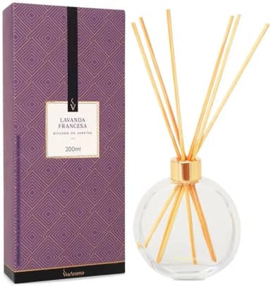 Difusor de Varetas Lavanda Francesa Via Aroma - 200ml