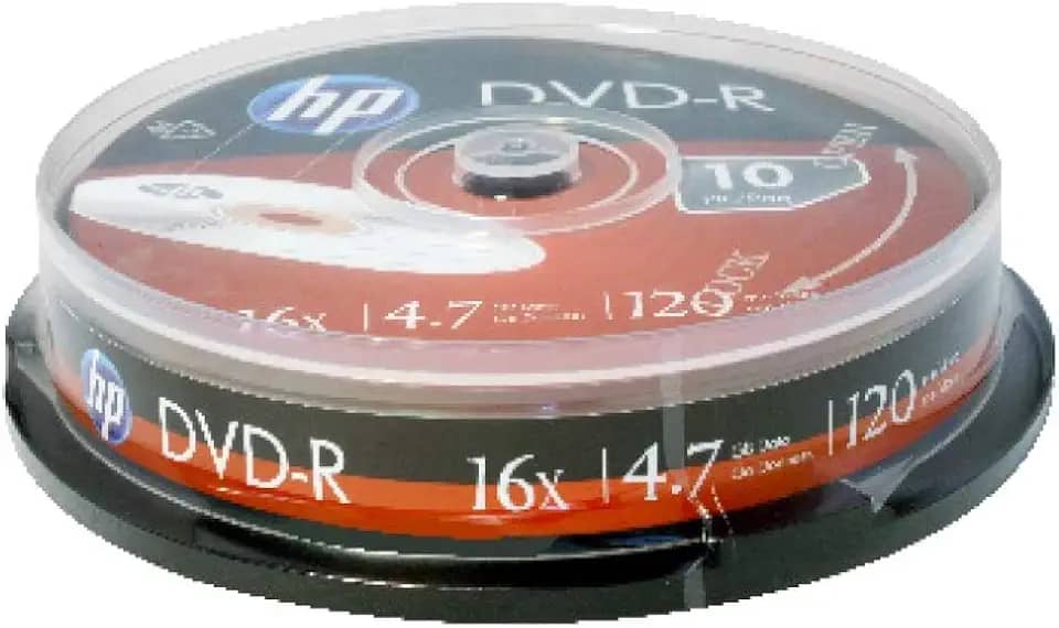 Dvd-R Hp Grávavel Pino C/10 Unidades, Cis, 46.3023, Prata