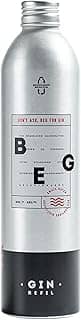 BEG - Brazilian Boutique Dry Gin 500ml - REFIL - Transporte Fácil e Custo Benefício - Final Seco e Levemente Picante - Segundo Lugar na Bartenders Spirits Awards - Estilo London Dry - Cítricos Equilibrados - Sustentabilidade e Versatilidade