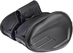 Alforge Para Moto 58l Lateral Rigida Premium Luxo + Capas