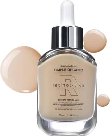 Solução Retinol-Like 30ml Simple Organic