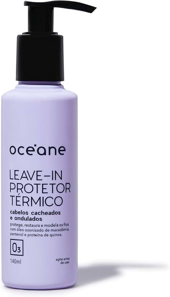 Océane Leave In Protetor Térmico para Cabelos Cacheados 140ml