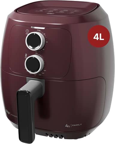 WAP Fritadeira Elétrica Air Fryer FAMILY WAFF2-V 4 Litros, Vermelho, Revestimento Antiaderente, 1500W 127V