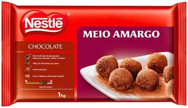 Barra de Chocolate Meio Amargo 1kg - Nestlé