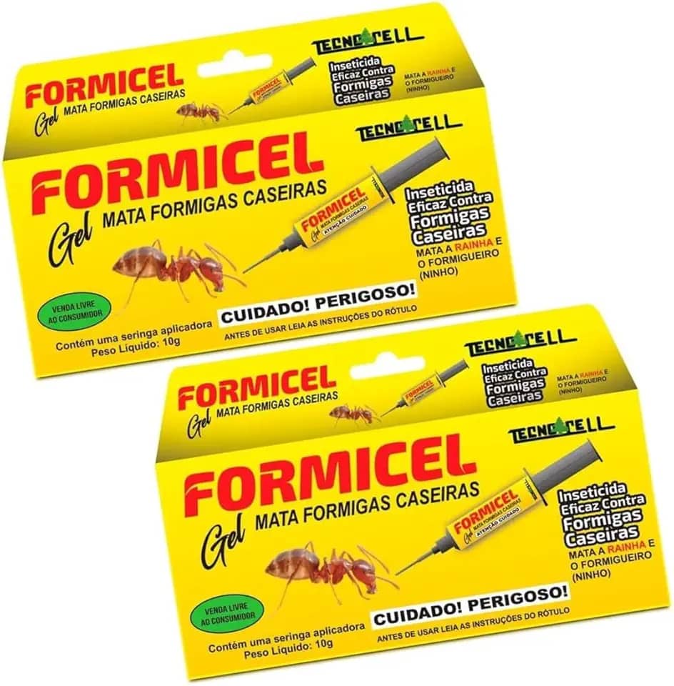 Mata Formigas 10g, Formicel c/ 2 unidades