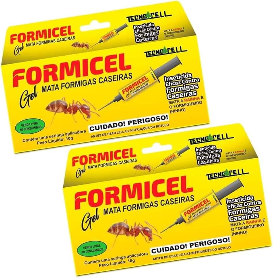 Mata Formigas 10g, Formicel c/ 2 unidades