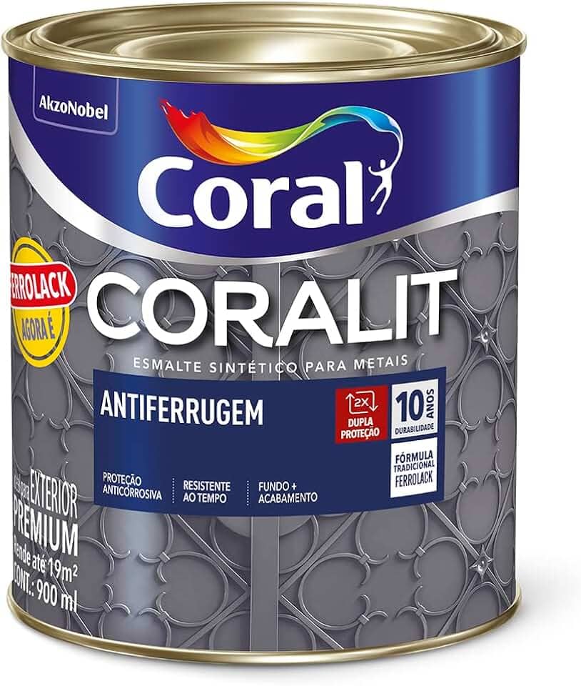 CORALIT ANTIFERRUGEM BRANCO 900ML - CORAL