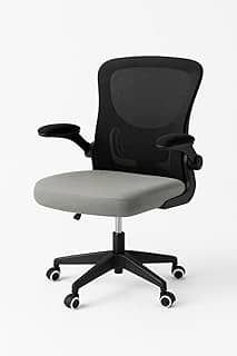 Cadeira Ergonômica Escritório Stoel Liv Tecido Mesh Respirável Confortável Home Office Preto Cinza