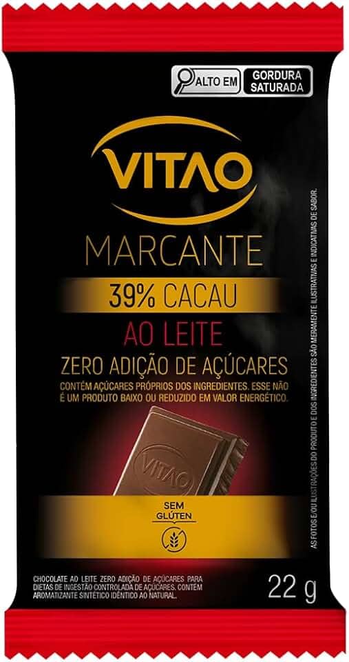 Chocolate ao Leite Zero Açúcar