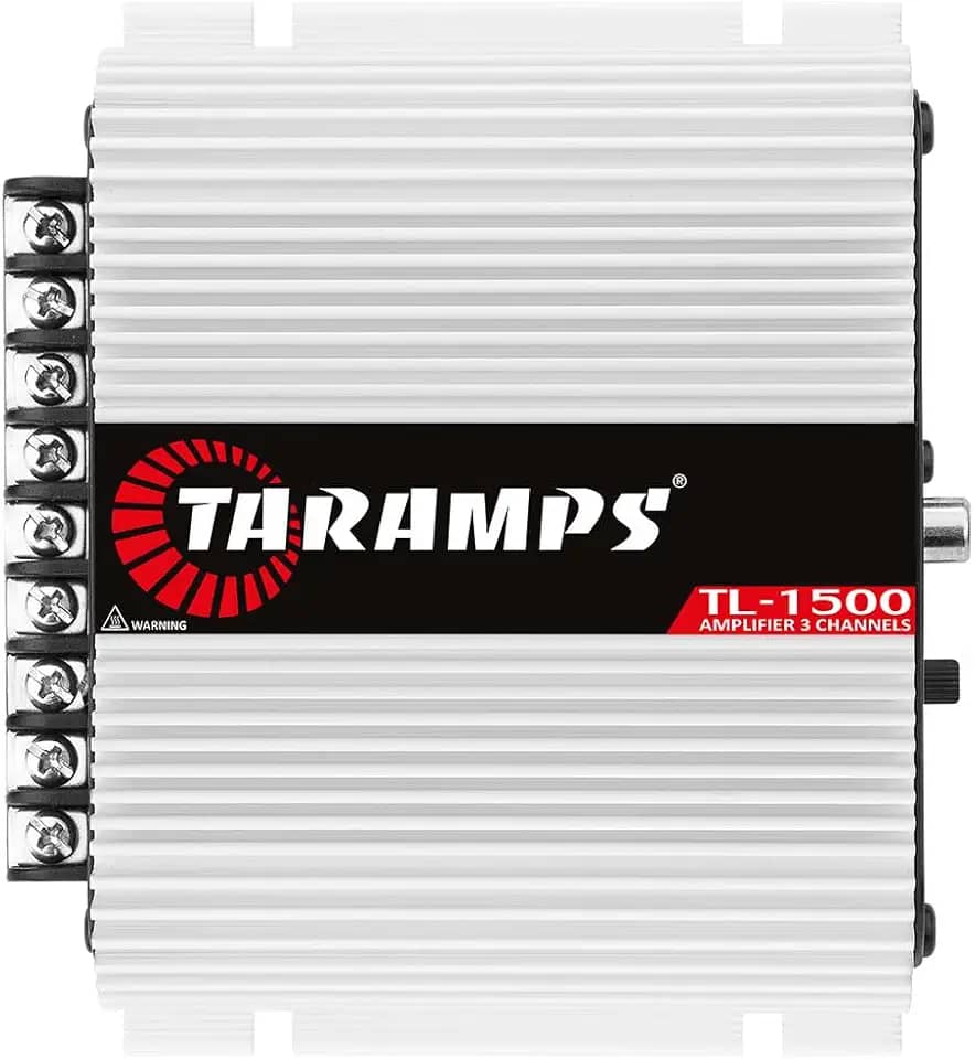 Módulo Taramps TL 1500 2 ohms 200 W RMS 2 Canais Amplificador Som Automotivo
