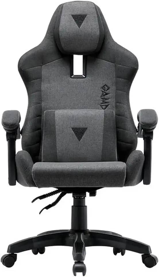 CADEIRA GAMER GAMDIAS CINZA E PRETO ZELUS E3 WEAVE L GB