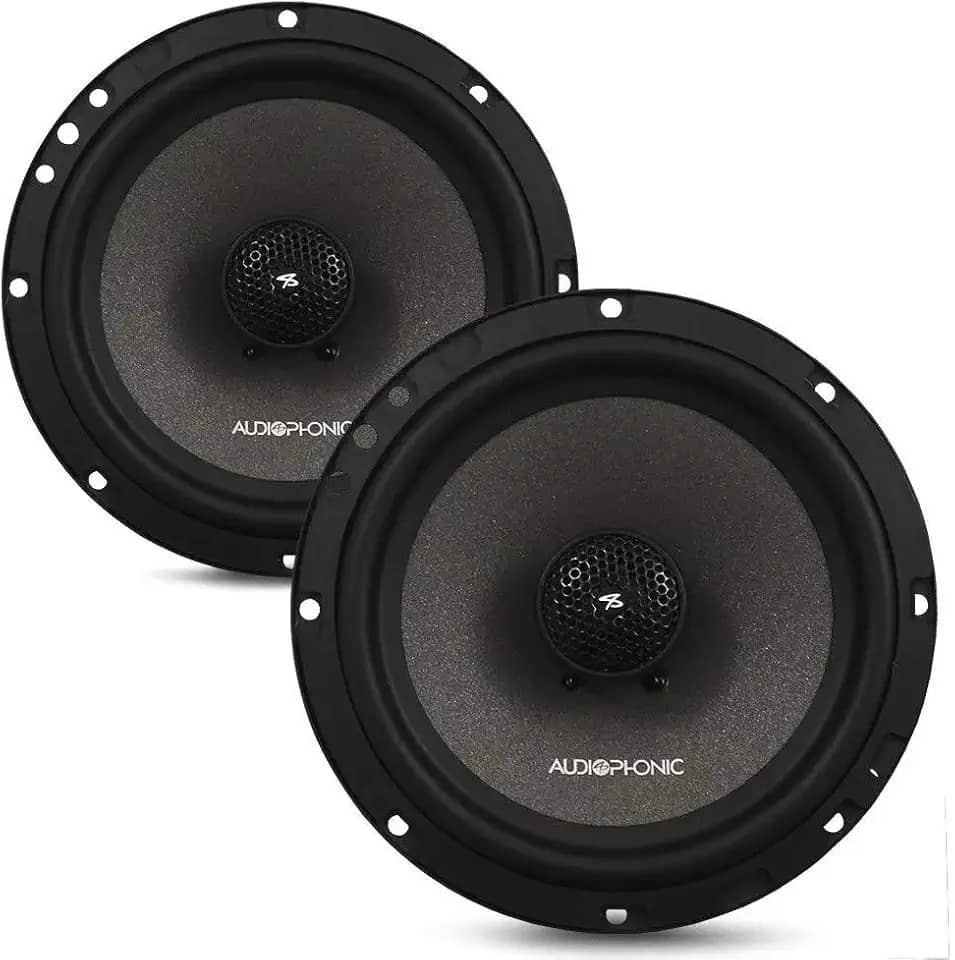 Kit Alto Falantes 6,5" Pol Cone de Celulose + Silica 70hz a 25khz 4 Ohms Audiophonic - CB 650.V3