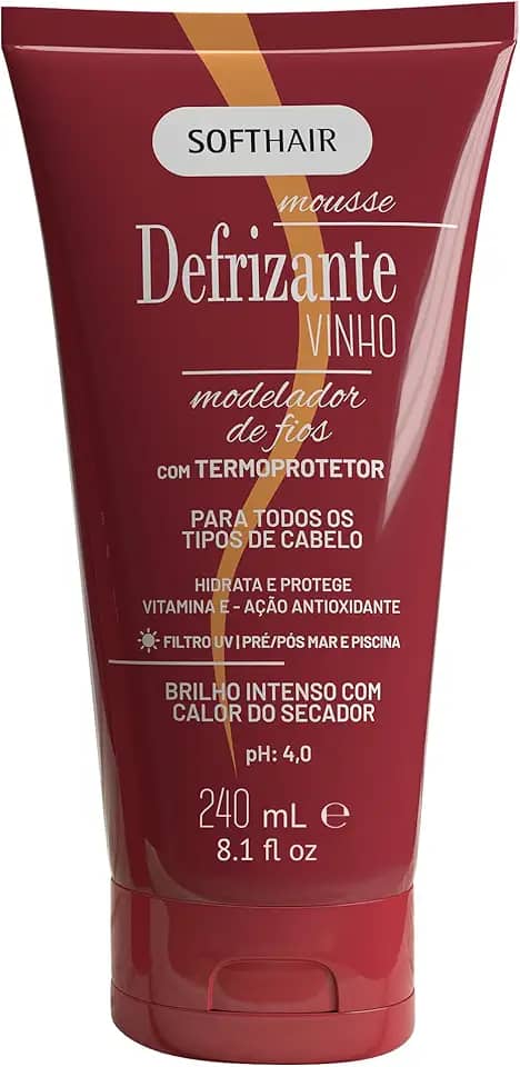 Soft Hair Defrizante Vinho (Pequeno)