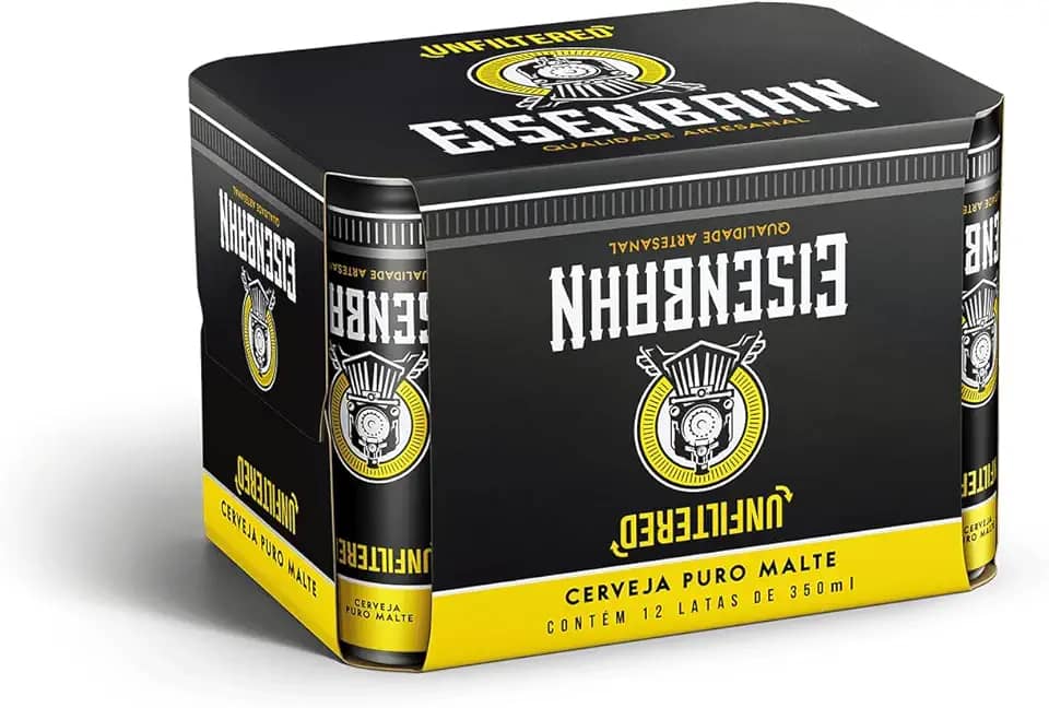 Pack de Eisenbahn UnfiLTered LT 350ml 12 Unidades