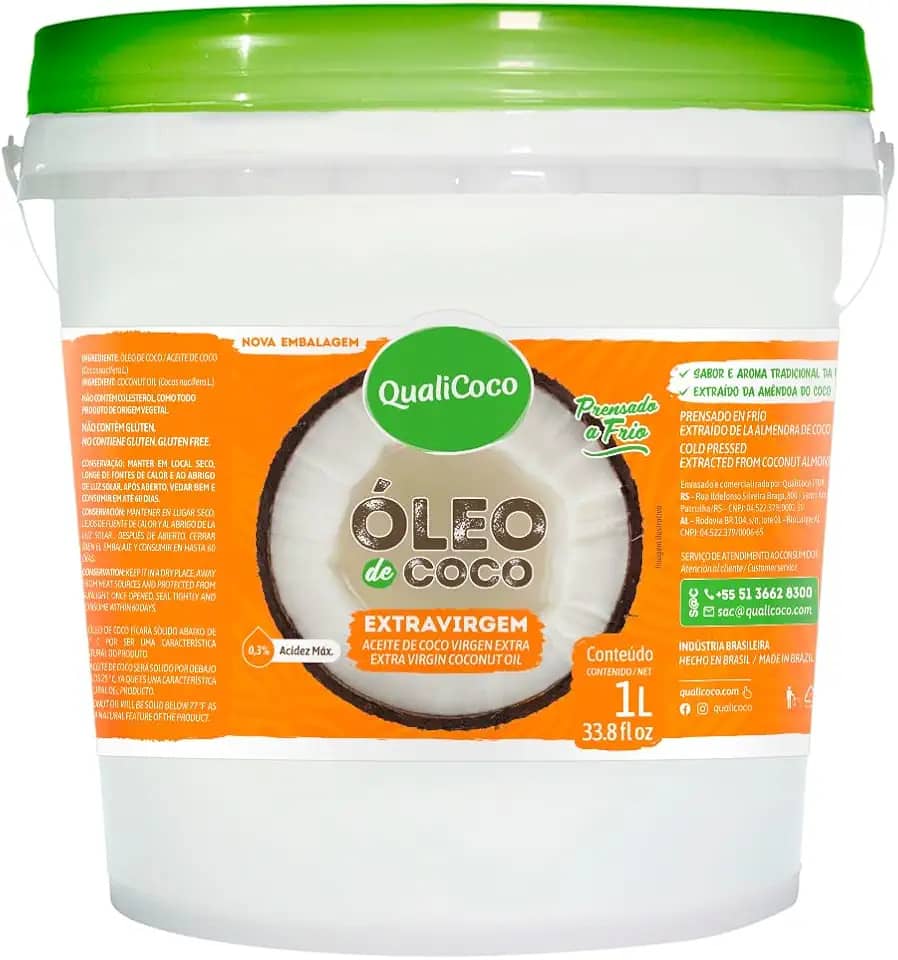 Oleo Coco Extravirgem 1,0 L