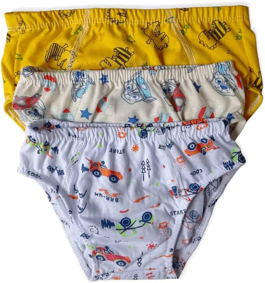 Kit 10 Cueca Slip menino Infantil Revenda 100% Confortável