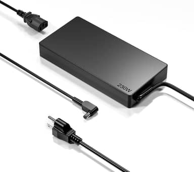 Carregador Dongerdi de 230 W compatível com Acer Nitro 5 Gaming, Nitro AN515-58 AN517-55 AN517-42, Nitro 14 AN14-41, Nitro 16 AN16-41/51, Nitro 17 AN17-41/42/51/71/72 Laptop