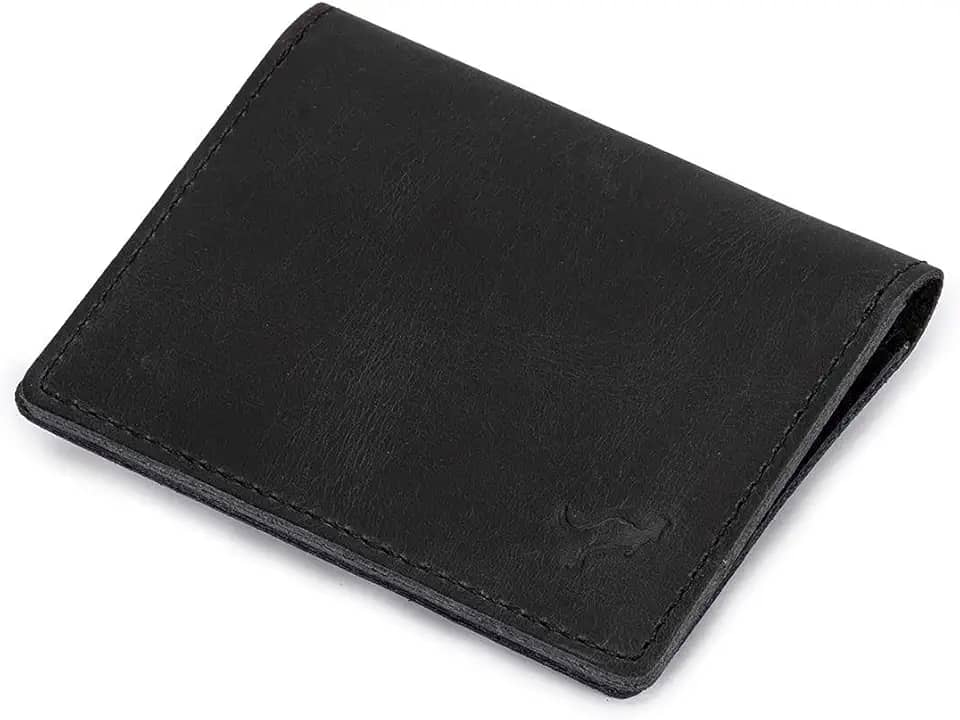 Carteira Masculina Porta Cartão Slim Couro Bovino