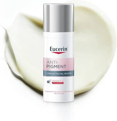 EUCERIN Creme Facial Antimanchas Noite 50ml, Anti-Pigment, Clareador, Thiamidol, Noturno