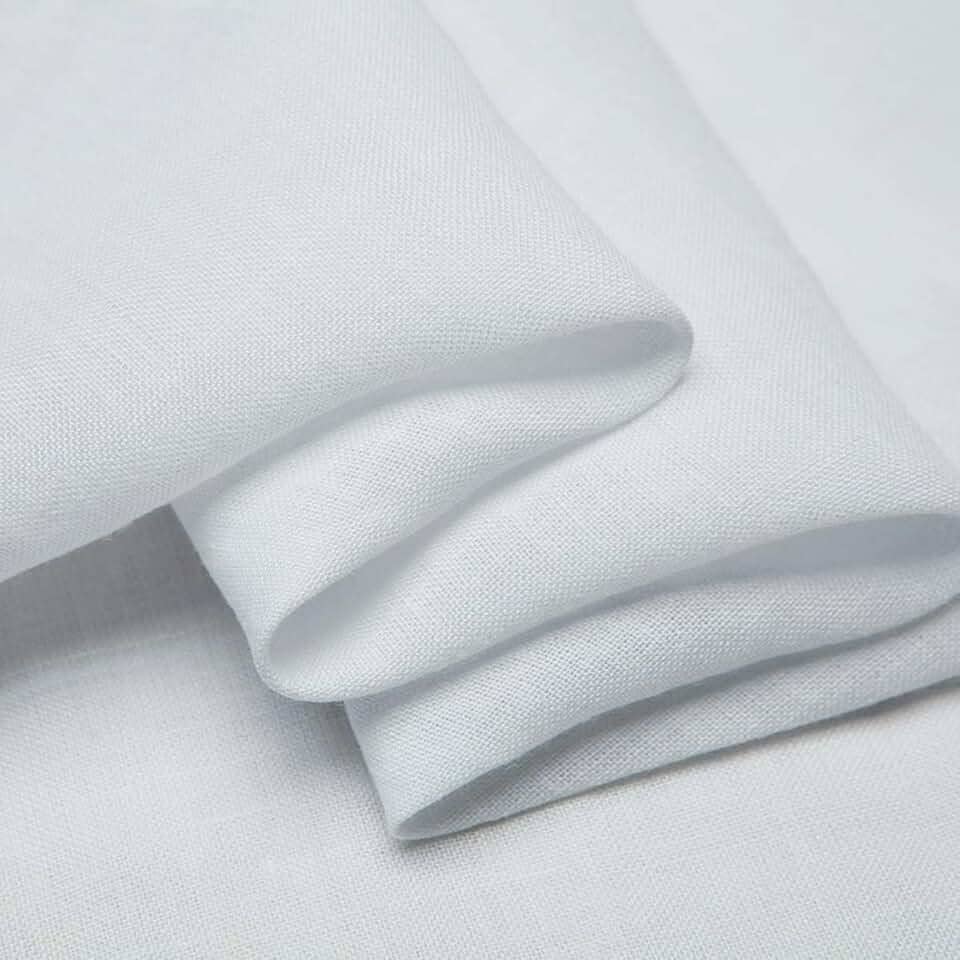 Tecido 100% Ramie/Linho de Cor Sólida para Vestido e Blusa 144,8 cm de Largura Artesanato por Yard (#6)